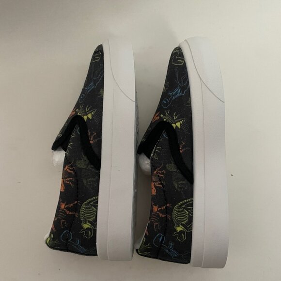 Dinosaur Fossil Slip-On Sneakers - Picture 8 of 14